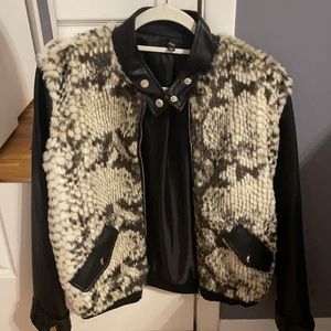 Fate Faux Leather Jacket